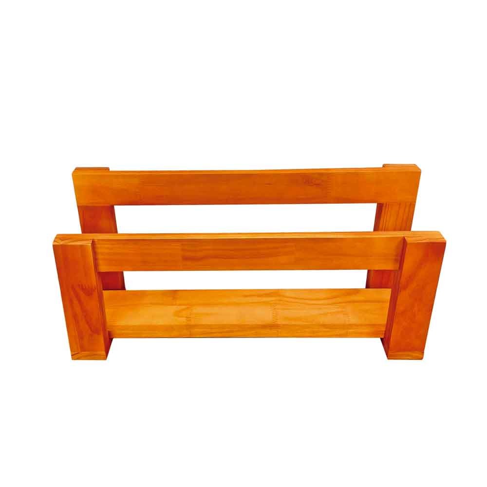 Sapateira de Madeira Pinus Linea Stair Carvalho