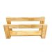 Sapateira de Madeira Pinus Linea Stair Natural