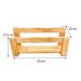 Sapateira de Madeira Pinus Linea Stair Natural