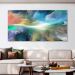 Quadro Decorativo Abstrato Dream Land, Tela em Canvas na Horizontal ideal para ambiente de Sala, Quarto e Hall (100x70 cm)