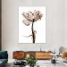Quadro Decorativo Floral Raio-X, Tela em Canvas na Vertical ideal para ambiente de Sala de estar, jantar, reuniões, Quarto e Hall de entrada