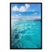 Quadro Decorativo Natureza Fotografico com Moldura Caixa, na posição Horizontal, ideal para ambiente de Sala, Quarto, Escritorio e Hall