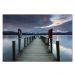 Quadro Decorativo Paisagem Lagoa, Tela em Canvas na Horizontal ideal para ambiente de Sala de estar, jantar, reuniões, Quarto e Hall de entrada
