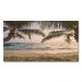 Quadro Decorativo Paisagem, amanhecer praia, Tela em Canvas na Horizontal ideal para ambiente de Sala de estar, jantar, reuniões, Quarto e Hall de entrada