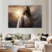 Quadro Decorativo Religioso Contemplaçâo, Tela em Canvas na Horizontal ideal para ambiente de Sala de estar, jantar, reuniões, Quarto e Hall de entrada