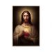 Quadro Decorativo Religioso Cristo com Moldura Caixa de 3cm de Profundidade, na posição Vertical, ideal para ambiente de Sala, Quarto e Hall de Entrada