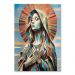 Quadro Decorativo Religioso Maria, Tela em Canvas na Vertical ideal para ambiente de Sala de estar, jantar, reuniões, Quarto e Hall de entrada  (100x70cm)