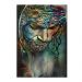 Quadro Decorativo Religioso Meditação, Tela em Canvas na Vertical, ideal para ambiente de Sala de estar, jantar, reuniões, Quarto e Hall de entrada