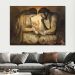 Quadro Decorativo Religioso Nascimento, Tela em Canvas na Horizontal ideal para ambiente de Sala de estar, jantar, reuniões, Quarto e Hall de entrada
