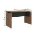  Mesa para Escritório e Gaveteiro Araçu Nogal Preto