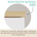 Balcão para Escritório 2 Portas Pequeno Loke Olmo/Branco