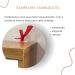 Balcão para Escritório 4 Portas com Chave 2 Prateleiras Freijó/Branco