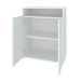 Conjunto com 2 Armários de Escritório Cool 2 PT Branco