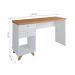 Conjunto de Escrivaninha e Gaveteiro 4 GV Sky Day Olmo e Branco