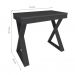 Conjunto de Escrivaninha, Gaveteiro e Estante 5 GV Veneza II Bit Star Preto