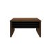 Conjunto de Mesa com 2 Armários de Escritório Executiva 4 PT 3 GV Marrom e Preto