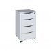 Conjunto de Mesa com Armário de Escritório, Estante e Gaveteiro 6 PT 4 GV Nero Cool Wally Bit Branco