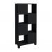 Conjunto de Mesa com Armário de Escritório, Estante e Gaveteiro 6 PT 4 GV Nero Cool Wally Bit Preto