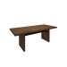 Conjunto de Mesa e Armário de Escritório Executiva 2 PT Marrom e Preto