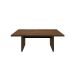 Conjunto de Mesa e Armário de Escritório Executiva 2 PT Marrom e Preto