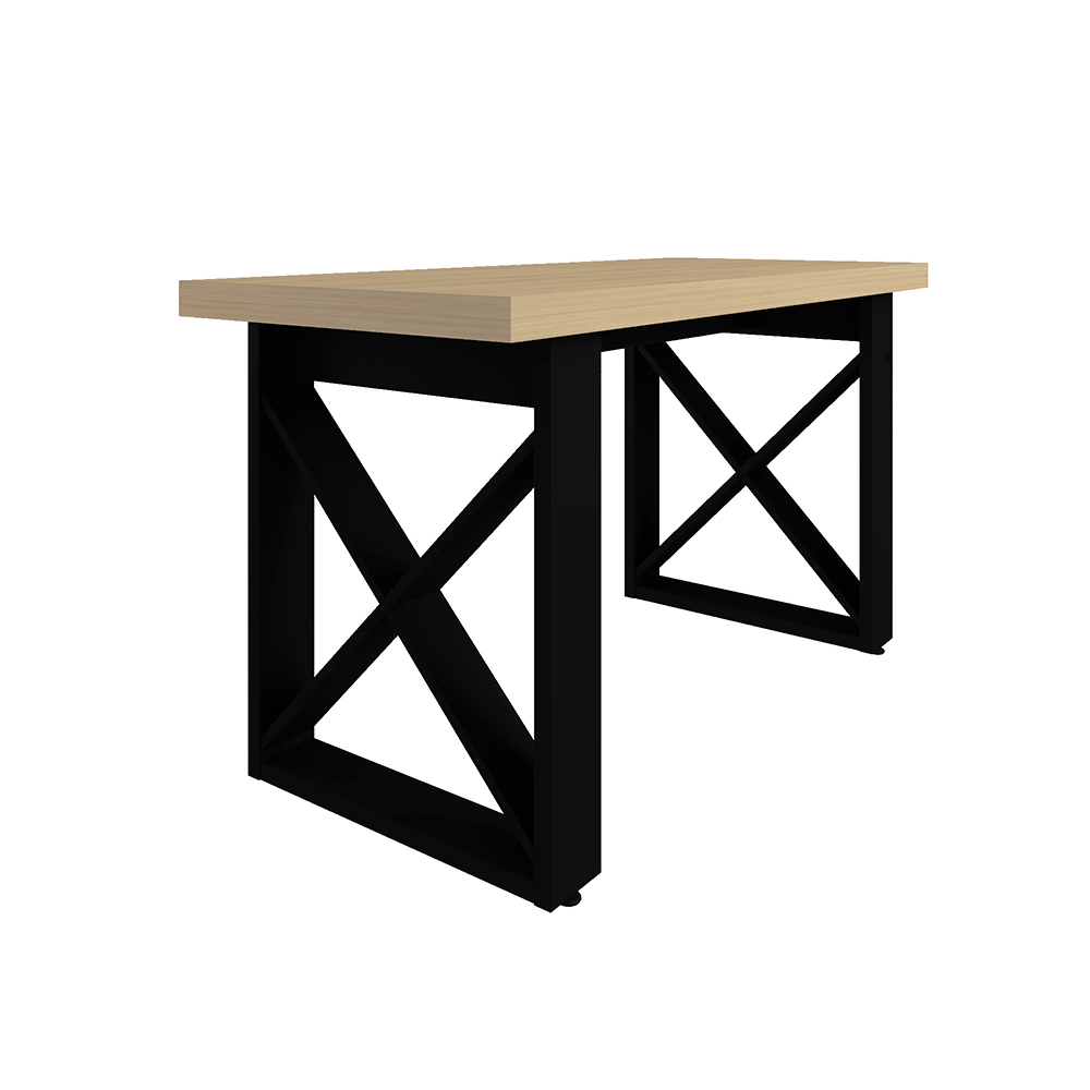 Escrivaninha Braga Design Moderno Massachussetts Preto