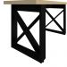 Escrivaninha Braga Design Moderno Massachussetts Preto