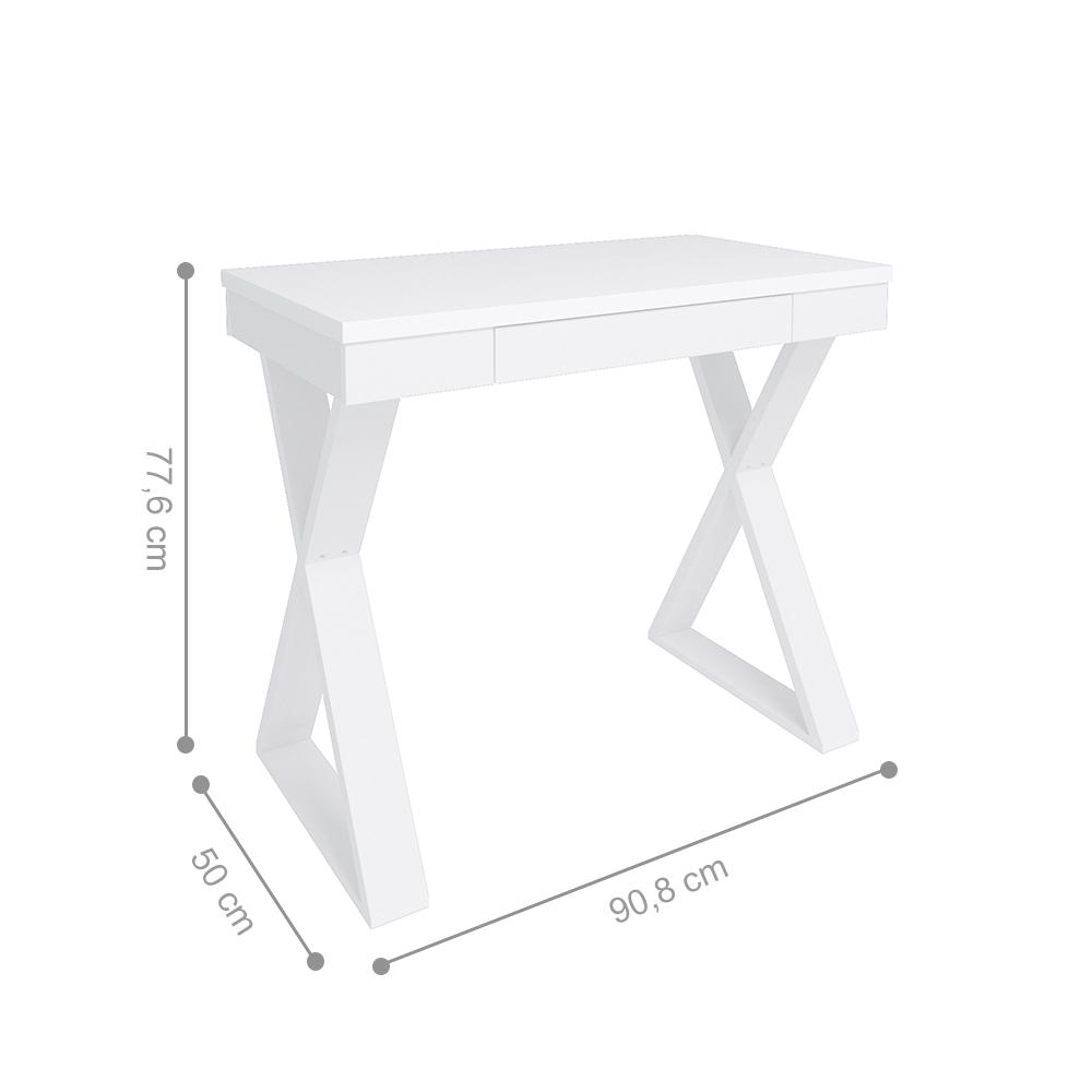 Escrivaninha para Trabalho Acerra Branco