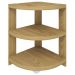 Estante Lateral Multiuso Decorativa Wind Olmo - Artany