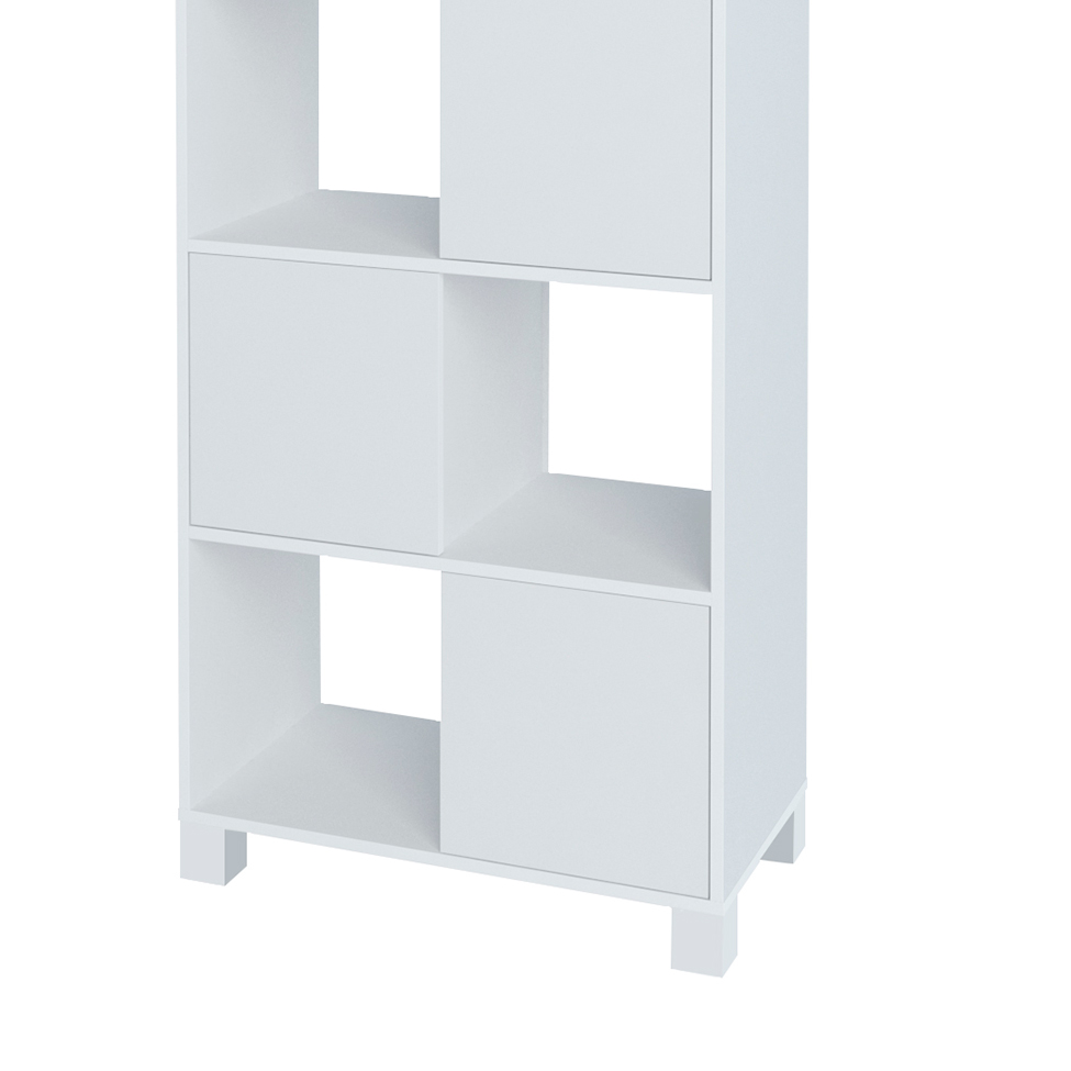 Estante Wally 4 PT Branca