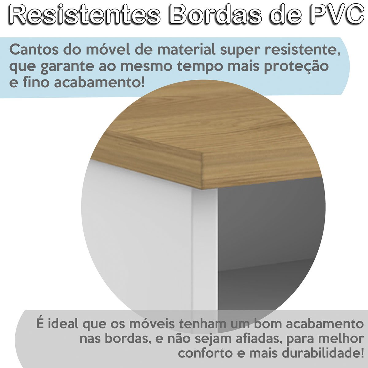 Gaveteiro 2 Gavetas com Nicho Pequeno Daya Olmo/Branco