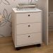 Gaveteiro Volante 3 Gavetas New Branco - Artany