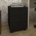 Gaveteiro Volante 3 Gavetas New Preto - Artany