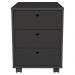 Gaveteiro Volante 3 Gavetas New Preto - Artany