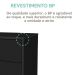 Gaveteiro para Escritório 3 Gavetas com Rodízios Neo Preto
