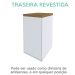 Gaveteiro para Escritório com 2 Gavetas e Nicho Loke Olmo/Branco