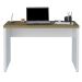 Mesa Escrivaninha para Escritório Loke Olmo/Branco