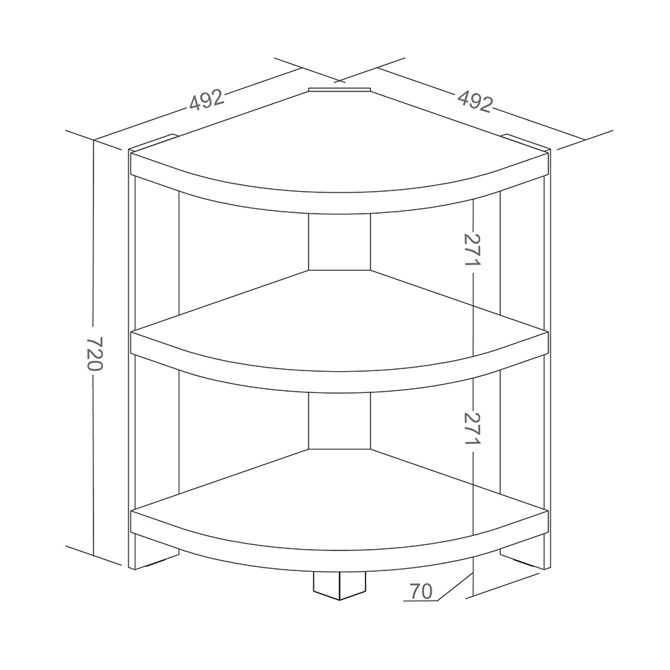 Mesa Lateral Wind Olmo