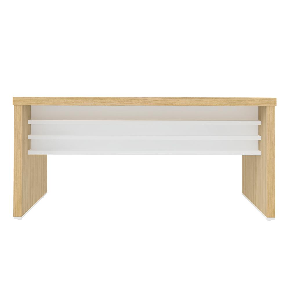 Mesa de Escritório Edimburgo Carvalho Branco
