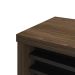 Mesa de Escritório Executiva Marrom e Preta 136 cm