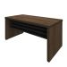 Mesa de Escritório Executiva Marrom e Preta 159 cm