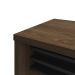 Mesa de Escritório Executiva Marrom e Preta 159 cm
