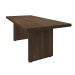 Mesa de Escritório Executiva Marrom e Preta 204 cm