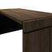 Mesa de Escritório Executivo 1 PT Marrom e Preta