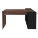 Mesa de Escritório Nero Ipê e Preta