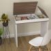Mesa de Quarto Alexandria Ipê Branco