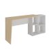 Mesa para Computador com Nichos Salamanca Carvalho Branco