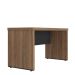 Mesa para Escritório Escrivaninha 135 cm  Nogal/Preto