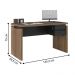 Mesa para Escritório Guiana Nogal Preto