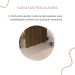 Mesa para Escritório para Reunião com 2 Tomadas Nogal/Preto