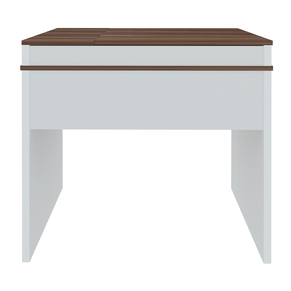 Mesa para Notebook Mind Branca e Ypê